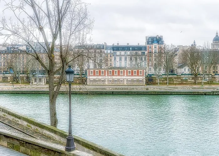 Ile Saint Louis - Quai D'orleans 2bdr By B'your 아파트